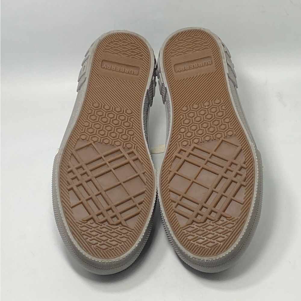 Burberry Check Canvas Low-Top Sneakers size 39.5 - Picture 11 of 12
